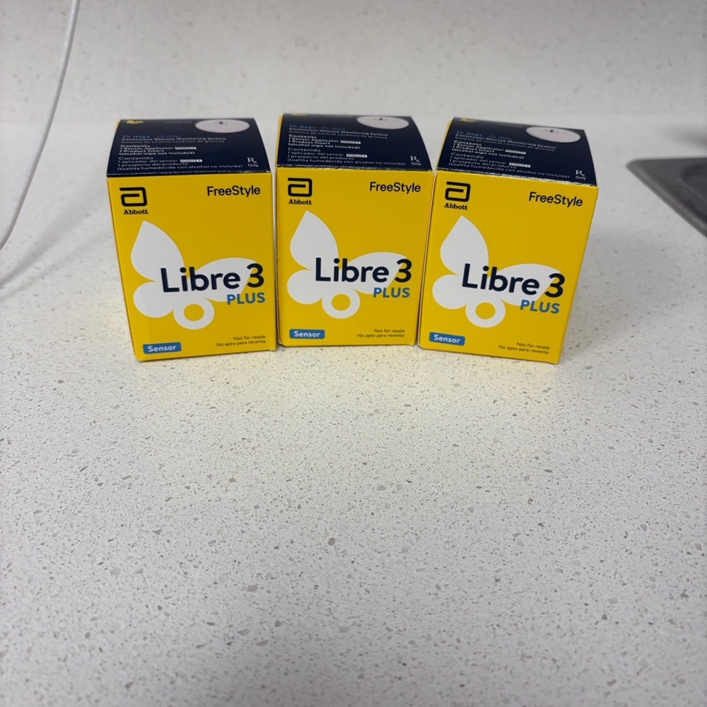 FreeStyle Libre 3 Plus Sensor - Yellow